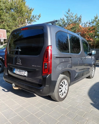 Citroen Berlingo cena 64899 przebieg: 73000, rok produkcji 2019 z Gdynia małe 121